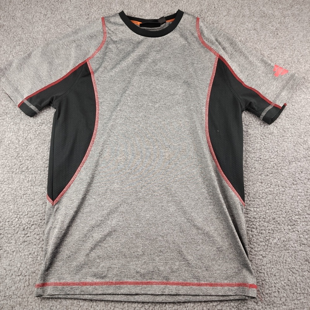 Harley Davidson Shirt Men Small Performance Gray Short Sleeve EUC